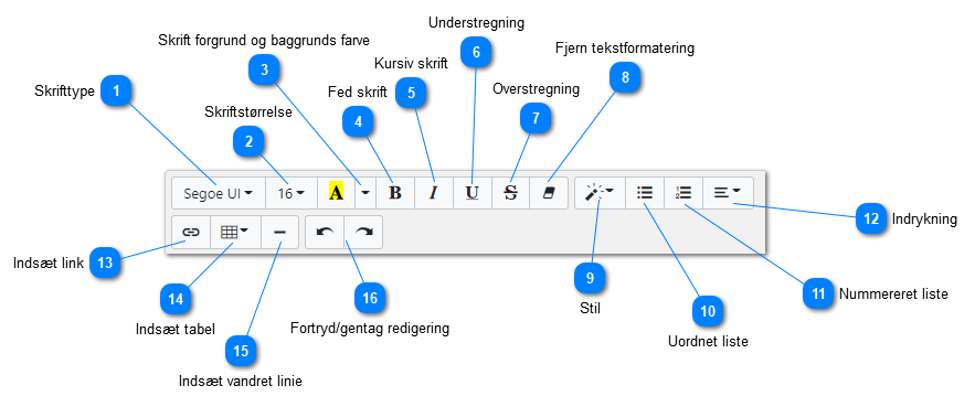 Værktøjslinie
